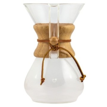 Classic chemex coffee maker   6 cups