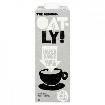 Oatly oat drink barista edition