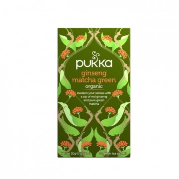 Pukka ginseng matcha green